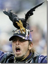 ravens fan hat